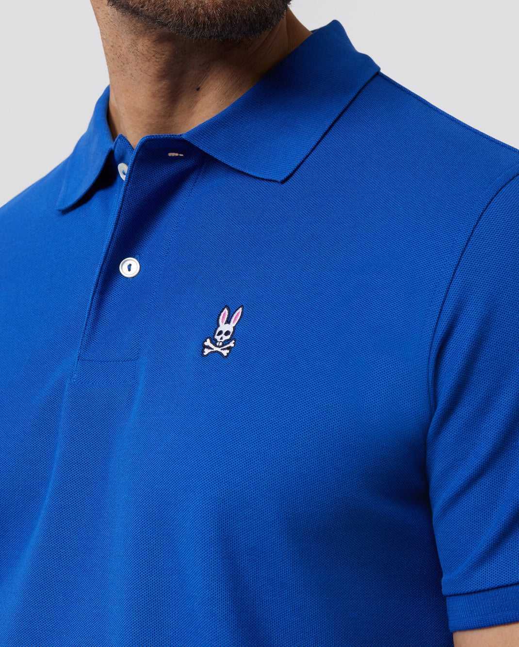 Polos Psycho Bunny Classic Polo Bleu Homme | DJD-01088737